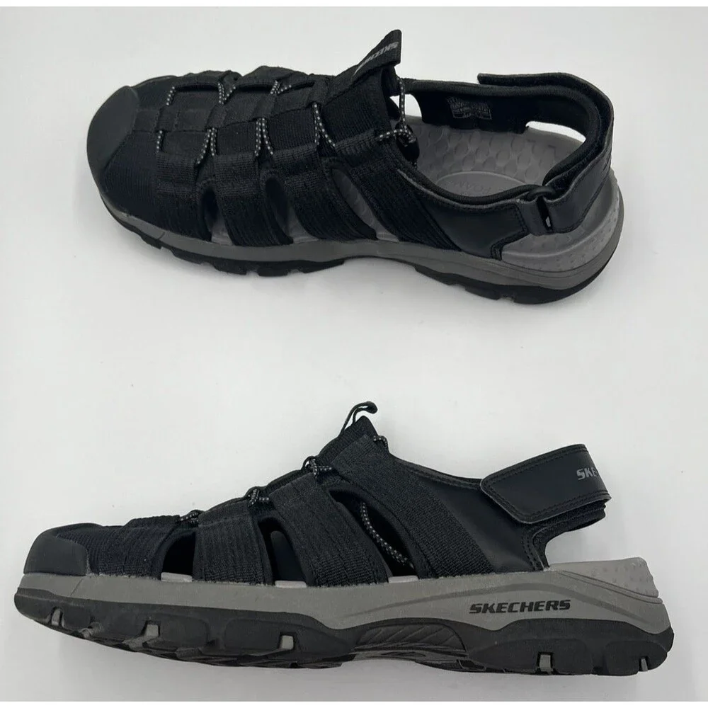 Skechers Tresmen Reece 204115 Relaxed Fit‎ Fisherman Sandals Mens 11